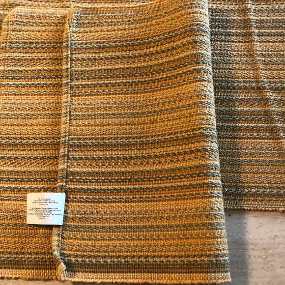 NWOT Striped Cotton Table Mats- Set of 6 - Picture 4 of 4